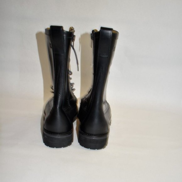New! Sperry x John Legend Men\'s Tall Moc Toe Boots Black Size 11 US DD338